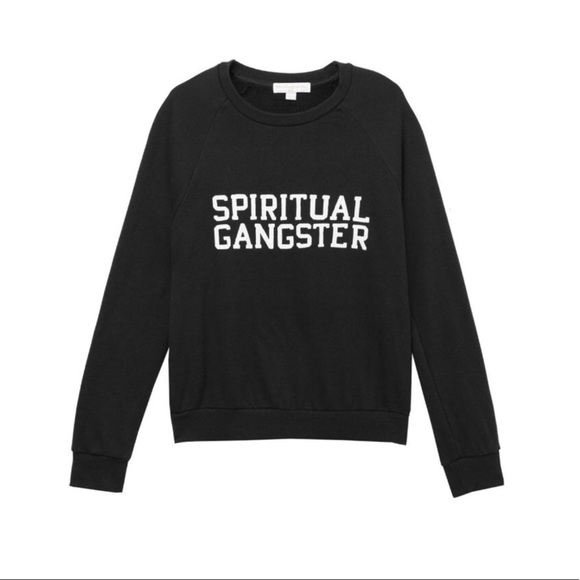 Spiritual Gangster Varsity Old School Sweatshirt - Picture 2 of 9